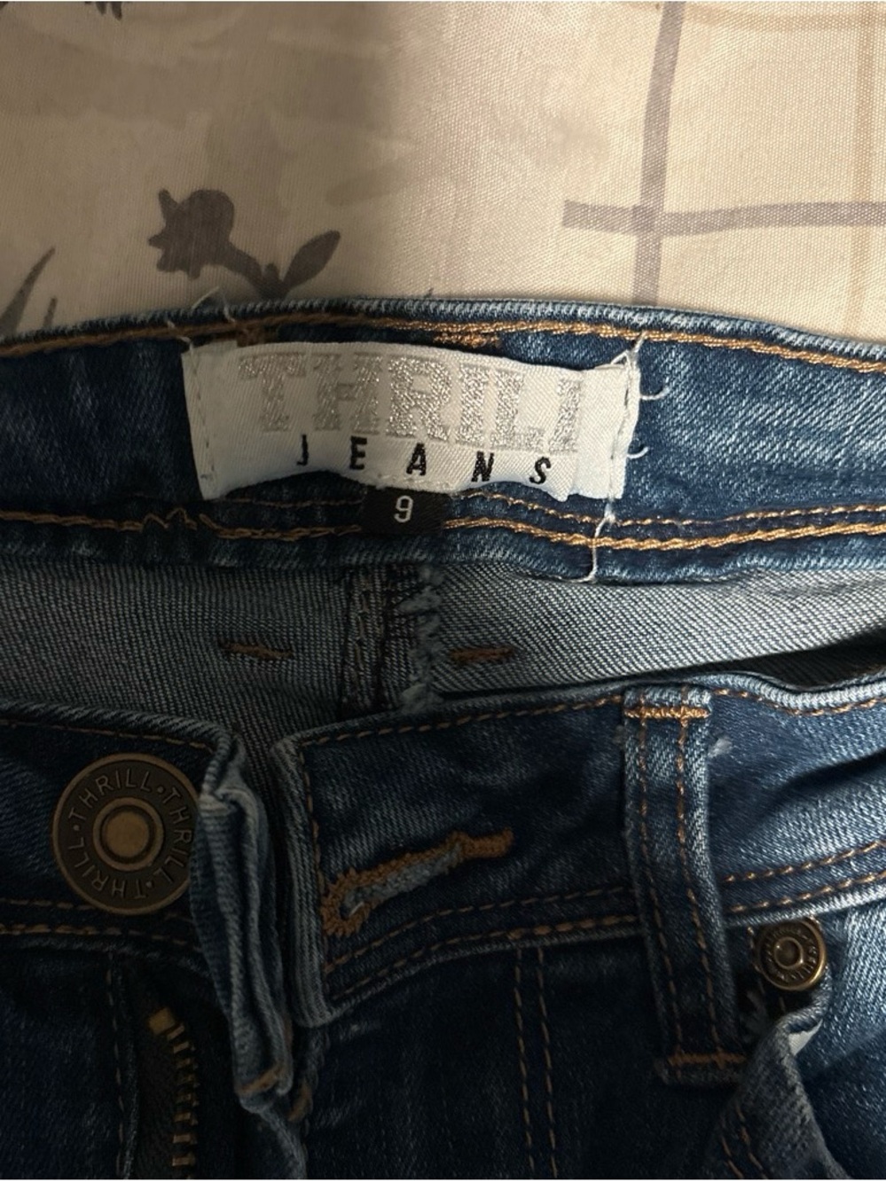 Thrill Dark Blue Denim Jeans
